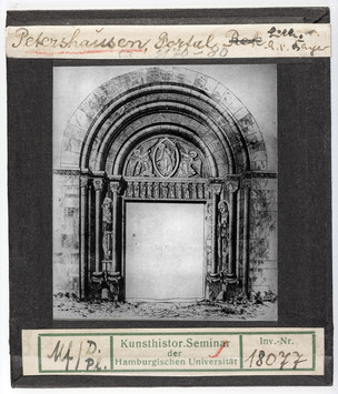 Vorschaubild Petershausen, St. Gregor: Portal nach Bayer Diasammlung